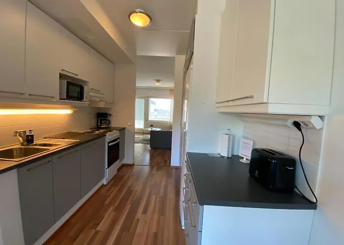 Kotimaailma - Saunallinen Kolmio Laehellae Lentokenttaeae Апартаменты